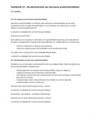 Hoofdstuk 15 - De administratie van duurzame productiemiddelen