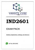 IND2601 Assignment 1 & 2 Semester 1 & 2 2021 