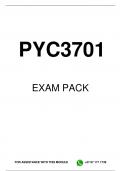 PYC3701 EXAM PACK 2023