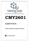 CMY2601 EXAM PACK 2023