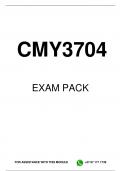 CMY3704 EXAM PACK 2024