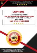  LCP4801 Assignment 2 (739050) Semester 2 2023. Answers Detailed with Footnotes and Bibliography!