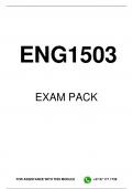ENG1503 EXAM PACK 2024
