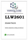LLW2601 Assignment 1 & 2 Semester 2 2022