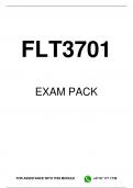 FLT3701 EXAM PACK 2024