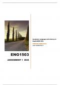 ENG1503 ASSIGNMENT 1 SEMESTER 1 2024