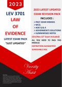 Lev3701 - "2023" Exam Pack(This is the latest pack) (Mcq/Past Memos/ Assignments/Notes)Searchable doc(BuyQuality!!!)