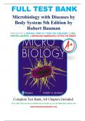 Test Bank for Microbiology with Diseases by Body System 5th Edition, Bauman | Complete Guide A+