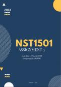 NST1501 Assignment 3 Semester 1 2023 
