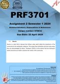 PRF3701 Assignment 2 (COMPLETE ANSWERS) Semester 1 2024 (678634) - DUE 22 April 2024