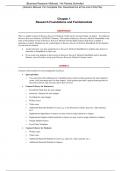 Business Research Methods, 14e Pamela Schindler (Solution Manual)