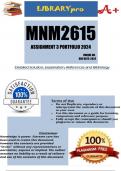 MNM2615 ASSIGNMENT 3 PORTFOLIO 2024