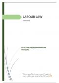 17 OCTOBER 2023 LABOUR LAW EXAM - MRL3702