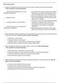 studyguide/ notes