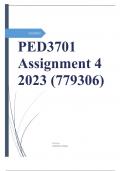 PED3701 Assignment 4 2023 (779306)