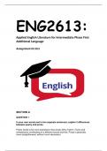 ENG2613 Assignment 2 2023 Answers