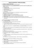 Zusammenfassung - Klinische Psychologie - Basis-Anwendungsfach