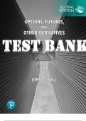 TEST BANK for Options, Futures, and Other Derivatives, Global Edition 11th Edition. by John C. Hull. ISBN 9781292410623. Complete Chapters 1-26.