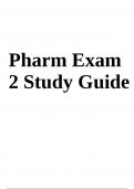 PHARMACOLOGY Exam 2 Study Guide