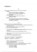 Samenvatting Chemie  vwo 4  -  Scheikunde, Hoofdstuk 1 en 2