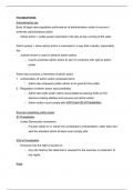 PBL310 Summary - Study Unit 1-4