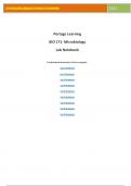 Portage Learning / BIOD 171 Microbiology Lab Notebook (2) (2) (1)-5 2023|2024 Portage Learning BIO 171- Microbiology Lab Notebook