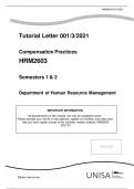 HRM2602 ASSIGNMENT 7 S1 2023 SOLUTIONS (05 JUN 23)