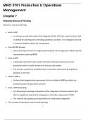 MNO3701- Enterprise Resource Planning