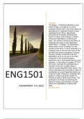 ENG1501 ASSIGNMENT 3 S1 2023