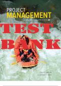 TEST BANK  for Project Management: The Managerial Process 8th Edition by Erik Larson & Clifford Gray _(Complete Chapters 1-16)