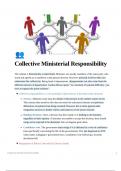 Collective Ministerial Responsibility