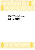 PYC3701-Exams (2015-2019)