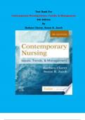 Contemporary Nursing Issues, Trends, & Management  9th Edition By Barbara Cherry