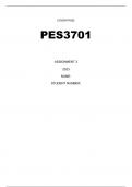 Pes3701 assignment 3 2023 full answers 