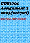 COS3701 ASSIGNMENT 2 2023(216708)