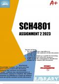SCH4801 ASSIGNMENT 2 2023