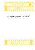 PYC4810 Assignment 2 CL Tshabalala .