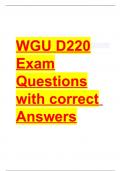 WGU D220 Nursing Informatics Study Guide with Correct Answers 2023 Version (Test Bank with 6 Exam Version) Question Banks with comprehensive Q & A Best Revision Material Graded A+