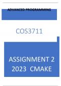 COS3711 Assignment 2 2023