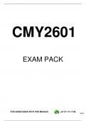 CMY2601 EXAM PACK 2024