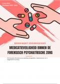 Adviesrapport : medicatieveiligheid binnen de forensisch psychiatrische zorg
