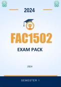FAC1502 Exam Pack 2024