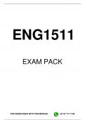 ENG1511 EXAM PACK 2023