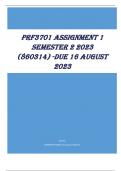 PRF3701 Assignment 1 Semester 2 2023 (860314) -DUE 16 August 2023