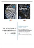 Materialenkennis & theorie Bouwkunde A + B | samenvatting boeken deel A & B, 5e druk (2022-2023)