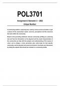 POL3701 Assignment 2 Semester 2 - 2023