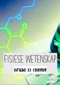 Graad 10_Fisiese Wetenskappe : Chemie Opsommings
