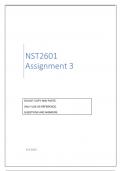 NST2601 Assignment 3 Due Date 4 Aug 2023