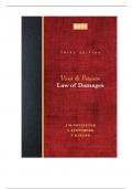 LAW OF DAMAGES PRESCRIBED BOOK. LATEST EDITION