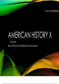 Race, Ethnicity and Differential Consciousness in American History X by Toni Kaye